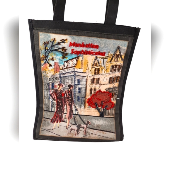 Frankie & Johnnie Handbags - Frankie & Johnnie Beaded Flapper Girl Tote